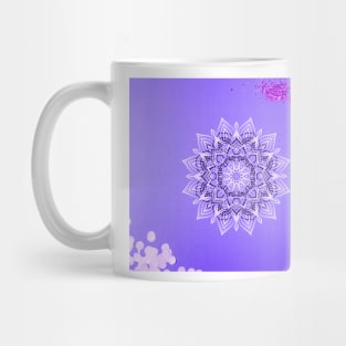 mandala purple Mug